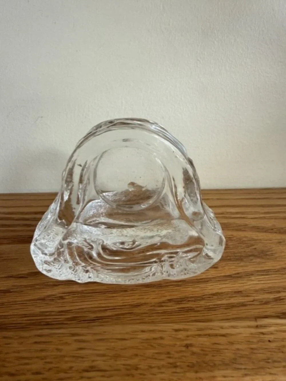 Vintage PartyLite Crystal Dolphin Votive Tealight Candle Holder 4